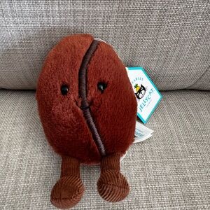 Jellycat Amuseables Coffee Bean Bag Charm